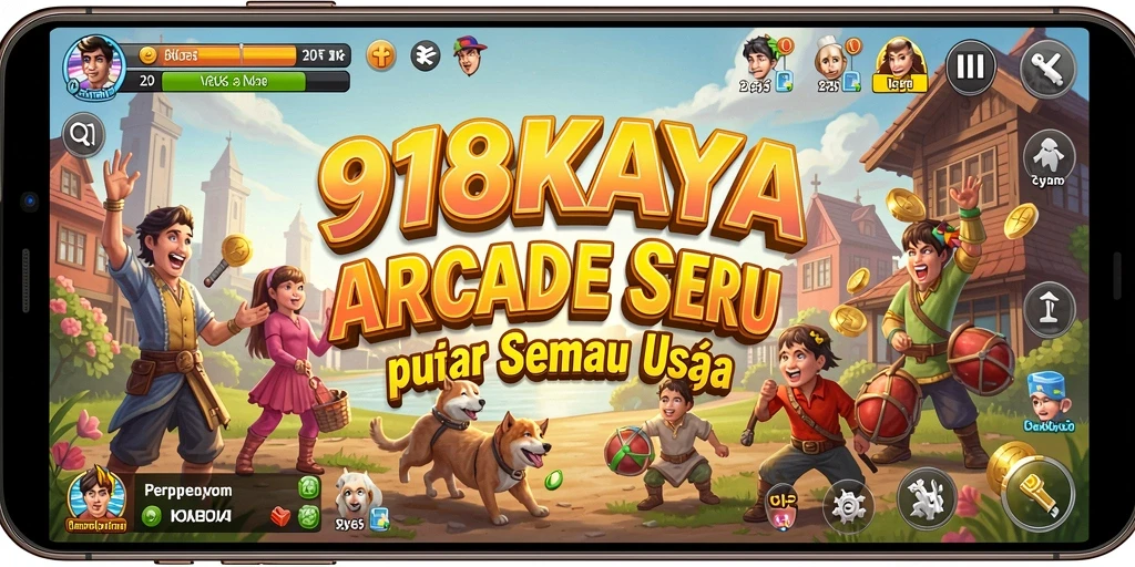Tampilan gameplay 918KAYA menampilkan aksi seru dan grafis menarik.