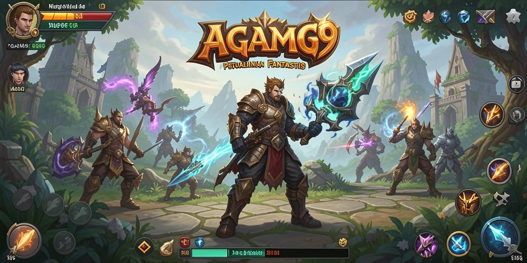 Tampilan gameplay menawan AGAM69 dengan aksi pertempuran mendebarkan.