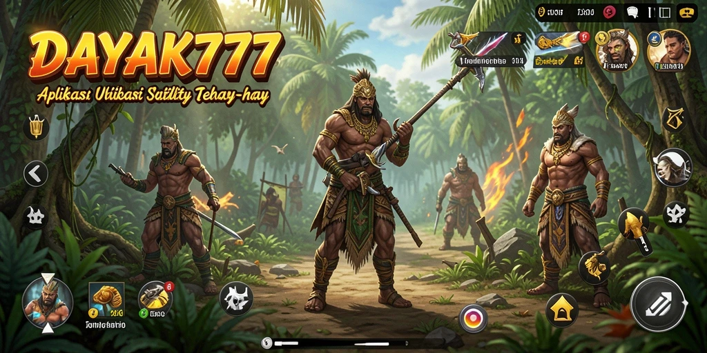 Tampilan antarmuka pengguna aplikasi <strong>DAYAK777</strong> saat mengelola tugas harian.