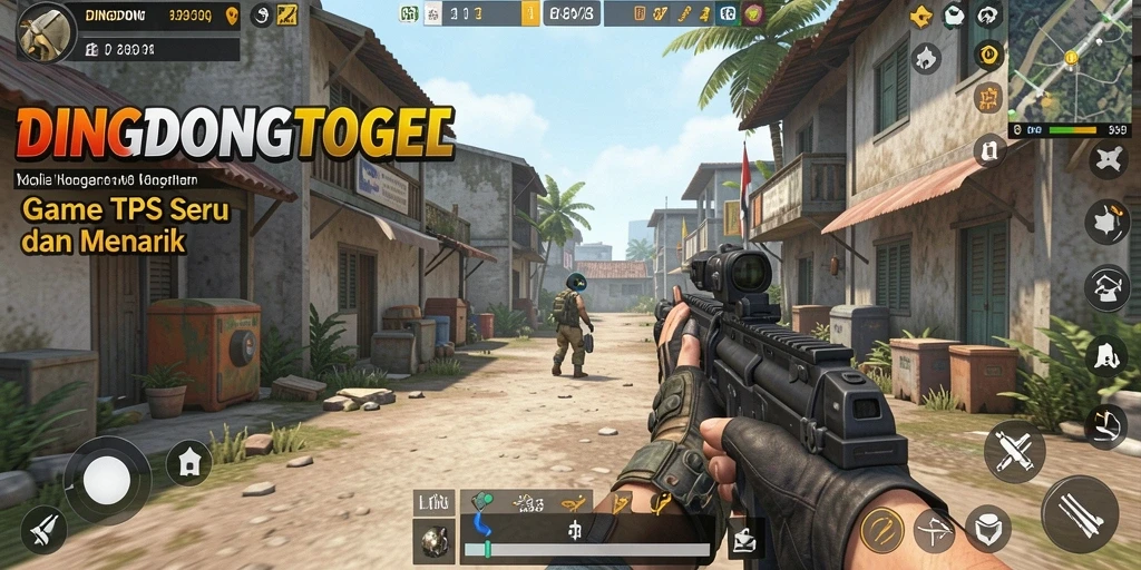 Tampilan gameplay DINGDONGTOGEL yang seru dan menantang.