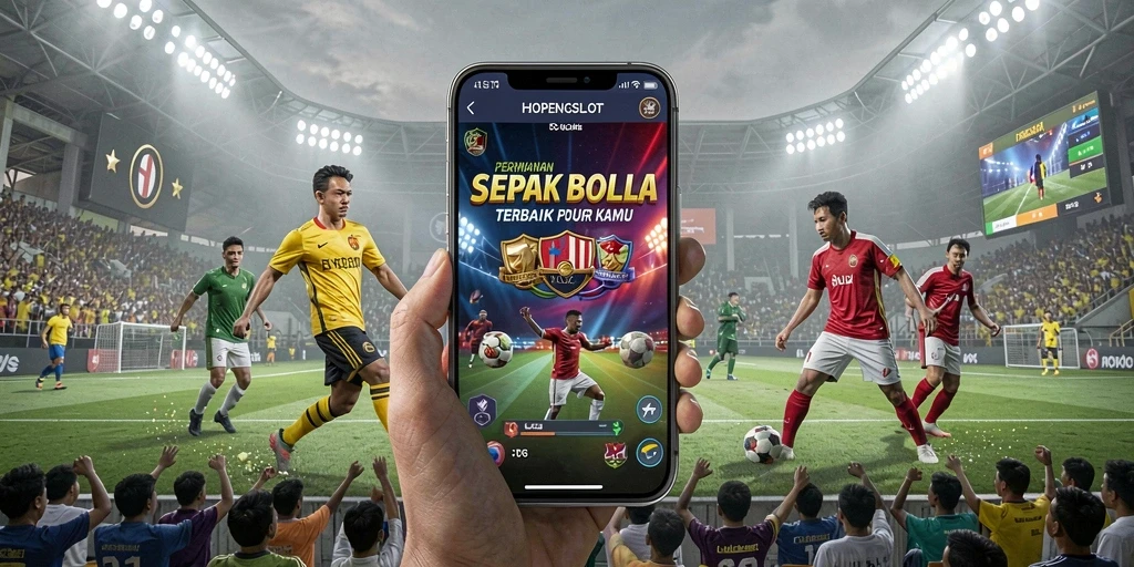 Gameplay HOPENGSLOT yang mendebarkan dengan aksi sepak bola nyata.