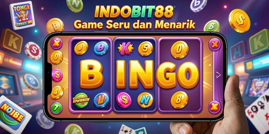 Tampilan gameplay INDOBIT88 yang seru dan interaktif.