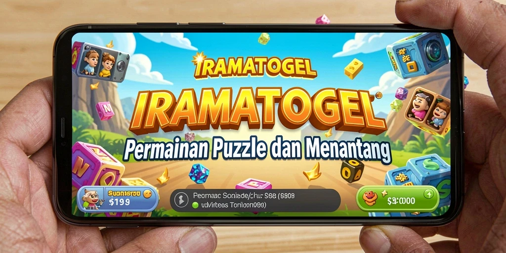Tangkapan layar dari gameplay seru IRAMATOGEL yang menampilkan tantangan Puzzle.