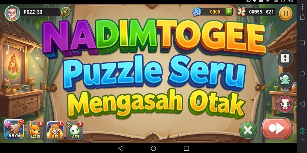 Gameplay menarik pada NADIMTOGEL dengan berbagai teka-teki.