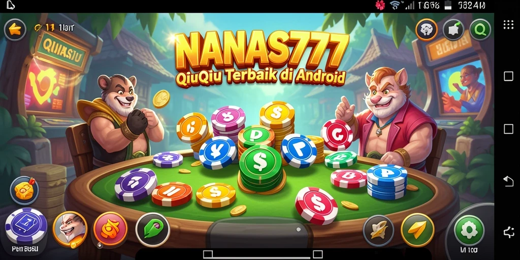 Tampilan gameplay QiuQiu yang menarik dan seru.