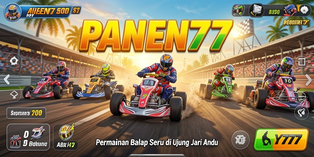 Gameplay seru dengan mobil balap yang mengesankan.