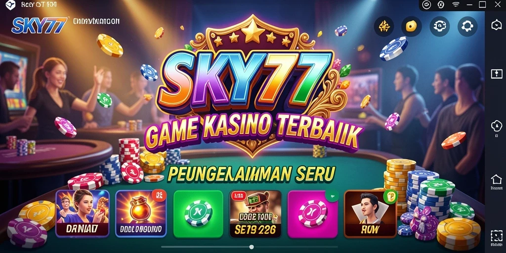 Screenshot utama <strong>SKY77</strong> menampilkan gameplay kasino yang seru dan interaktif.