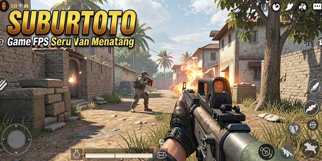 Tampilan menegangkan dari gameplay SUBURTOTO yang penuh aksi.