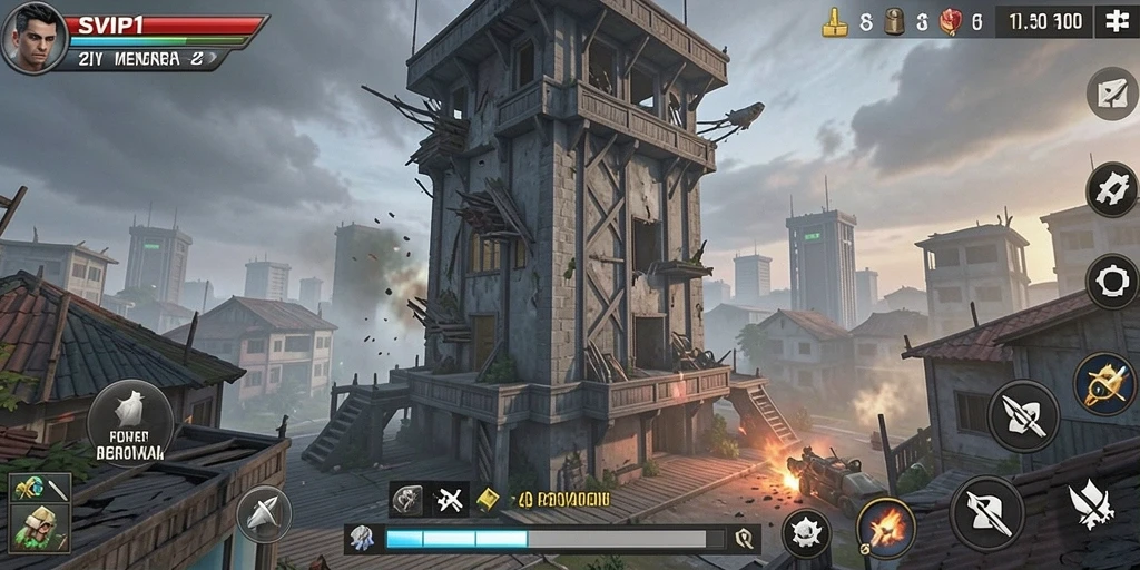 Tampilan menarik dari gameplay Tower Defense SVIP1 yang mengasyikkan.